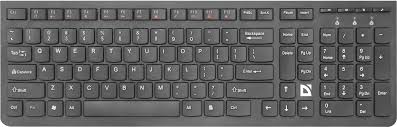 картинка Клавиатура беспроводная Defender UltraMate SM-535 RU,черный,мультимедиа от интернет-магазина itsklad.kz