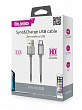 картинка Кабель Olmio HD, USB 2.0 - microUSB, 1.2м, 2.1A, серый от интернет-магазина itsklad.kz