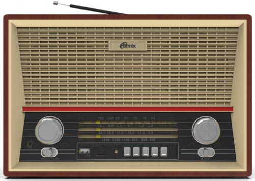 картинка Радиоприемник портативный Ritmix RPR-102 buk от интернет-магазина itsklad.kz
