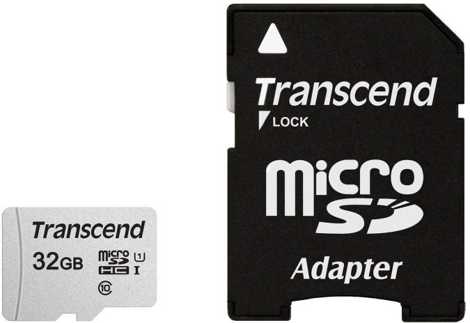 картинка Карта памяти MicroSD 32GB Class 10 U1 Transcend TS32GUSD300S-A от интернет-магазина itsklad.kz
