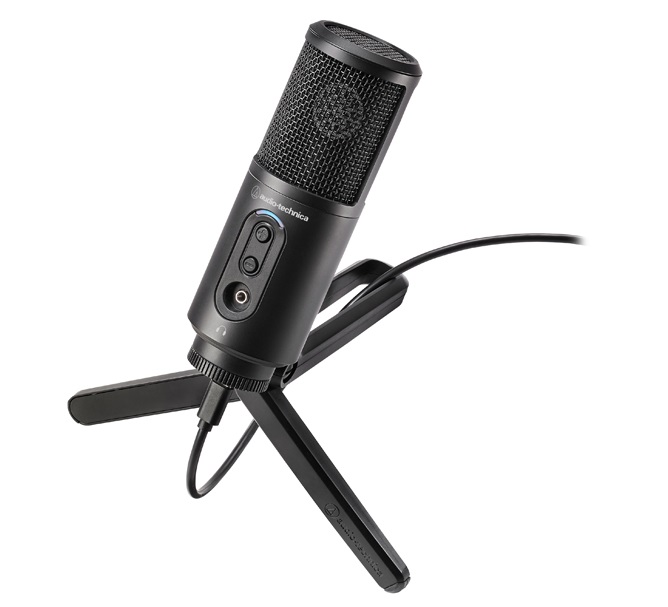 картинка Студийный микрофон Audio-Technica ATR2500x-USB черный от интернет-магазина itsklad.kz