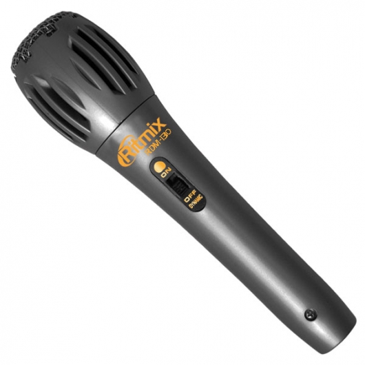 картинка Микрофон вокальный Ritmix RDM-130 черный от интернет-магазина itsklad.kz