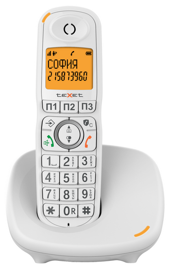 картинка Телефон беспроводной Texet TX-D8905A белый от интернет-магазина itsklad.kz