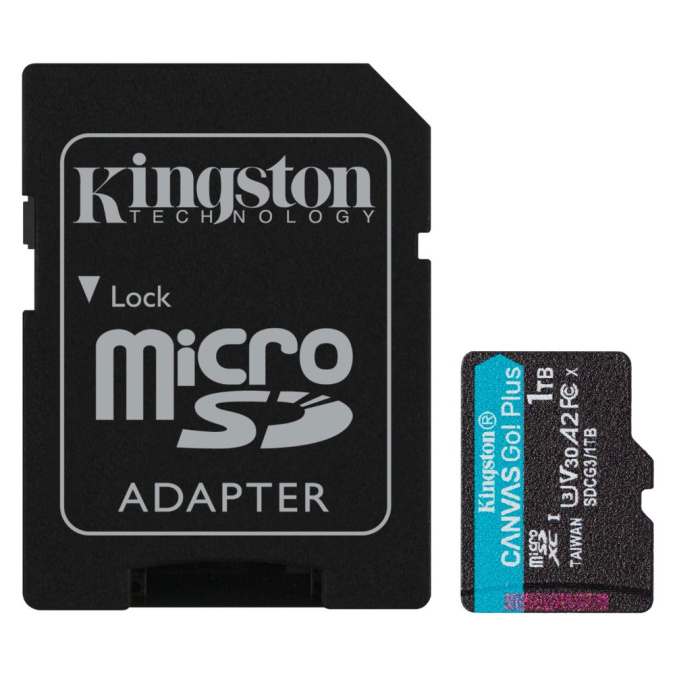 картинка Карта памяти microSD 1TB Kingston SDCG3/1TB от интернет-магазина itsklad.kz