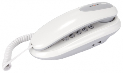 картинка Телефон проводной Texet TX-236 серый от интернет-магазина itsklad.kz