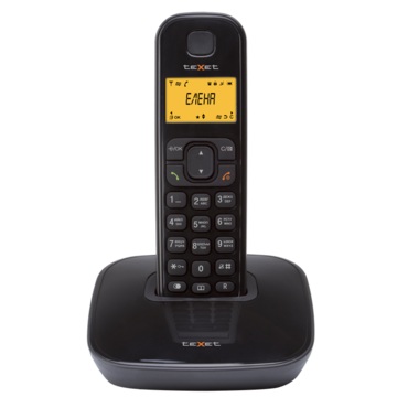 картинка Телефон беспроводной Texet TX-D6705A черный от интернет-магазина itsklad.kz