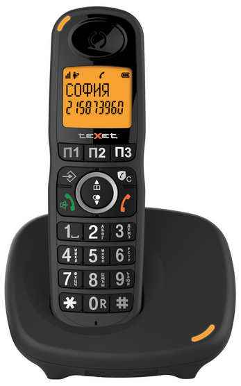 картинка Телефон беспроводной Texet TX-D8905A черный от интернет-магазина itsklad.kz