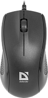 Мышь проводная Defender Optimum MB-160, черный