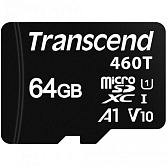 Карта памяти MicroSD 64GB Class 10 U1 Transcend TS64GUSD460T