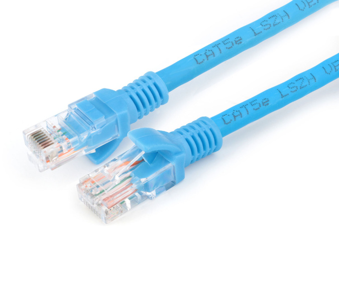 картинка Патч-корд LSZH UTP Cablexpert, кат. 5e, 2м, синий от интернет-магазина itsklad.kz