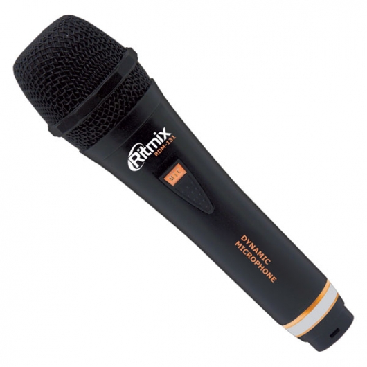 картинка Микрофон вокальный Ritmix RDM-131 черный от интернет-магазина itsklad.kz