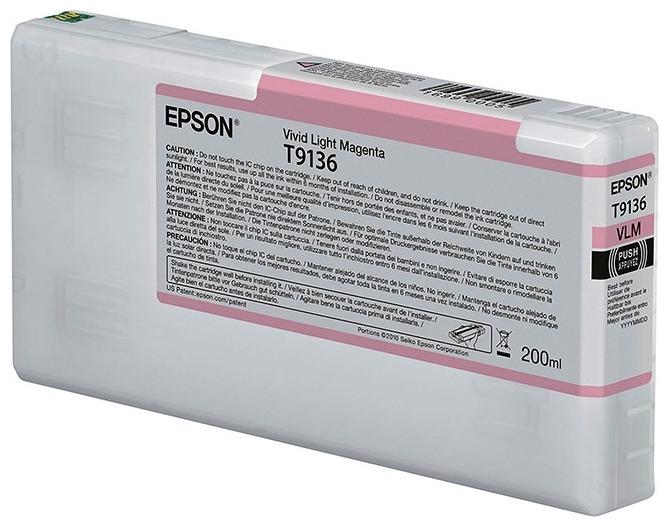 картинка Картридж Epson C13T91360N SC-P5000 200ml Vivid Light Magenta от интернет-магазина itsklad.kz