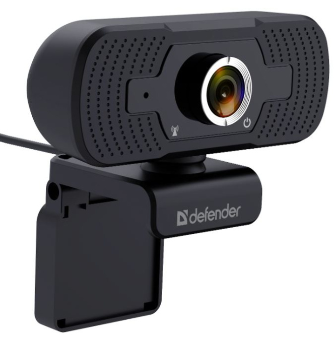 картинка Веб камера Defender G-lens 2591 QHD 2K черный от интернет-магазина itsklad.kz