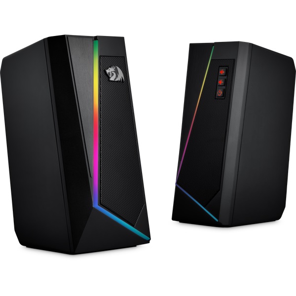 картинка Компактная акустика 2.0 Redragon Anvil черный от интернет-магазина itsklad.kz