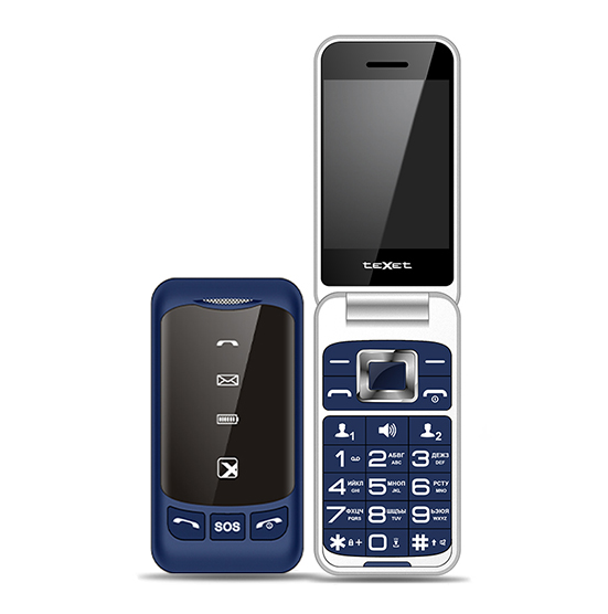 картинка Мобильный телефон Texet TM-B419 синий от интернет-магазина itsklad.kz