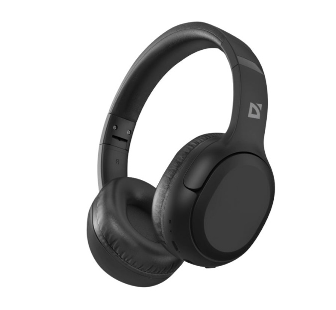 картинка Наушники-гарнитура беспроводные Defender FreeMotion B665 черный от интернет-магазина itsklad.kz