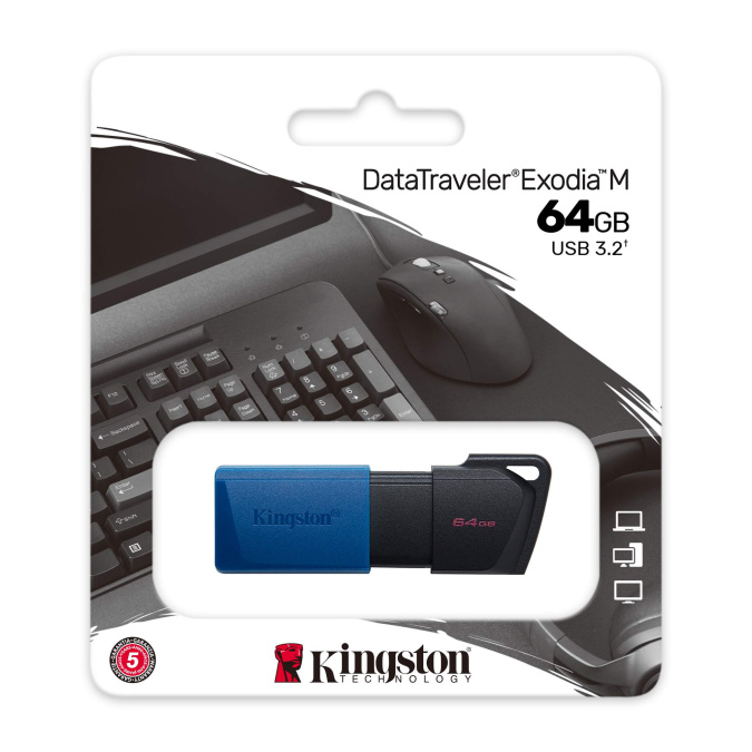 картинка USB Флеш 64GB 3.2 Kingston DTXM/64GB от интернет-магазина itsklad.kz