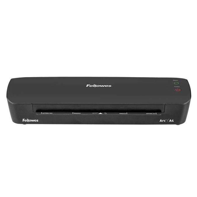 картинка Ламинатор Fellowes Arc A4, 75/80 мкм, 30 см/мин, AutoShutOff, механизм освобожд., старт.набор пленок от интернет-магазина itsklad.kz