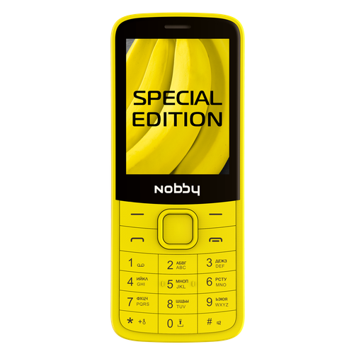 картинка Мобильный телефон Nobby 220 банан от интернет-магазина itsklad.kz