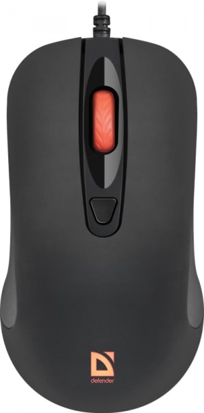 картинка Мышь проводная Defender Ultra Classic MB-280 черный от интернет-магазина itsklad.kz