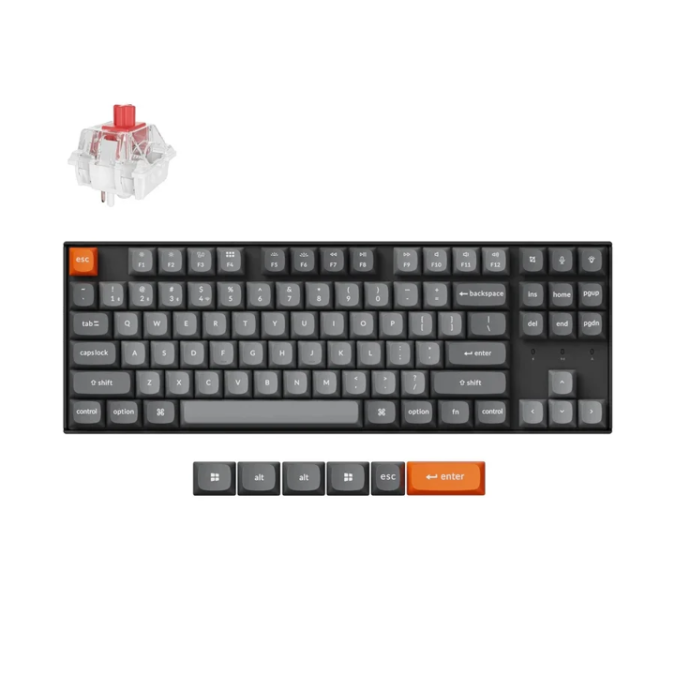 картинка Клавиатура игровая Keychron K8 Max K8M-J1-RU черный от интернет-магазина itsklad.kz