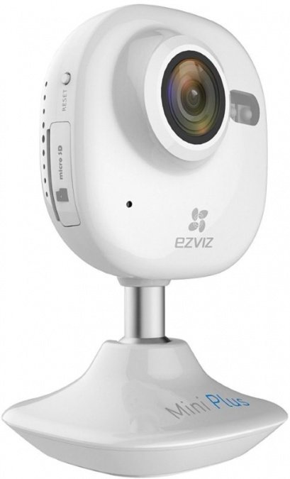 картинка Видеокамера внутренняя Ezviz Mini Plus (CS-CV200-A0-52WFR) белая от интернет-магазина itsklad.kz