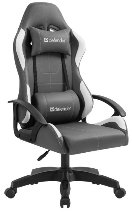 картинка Игровое кресло Defender Chromos (M) серый от интернет-магазина itsklad.kz