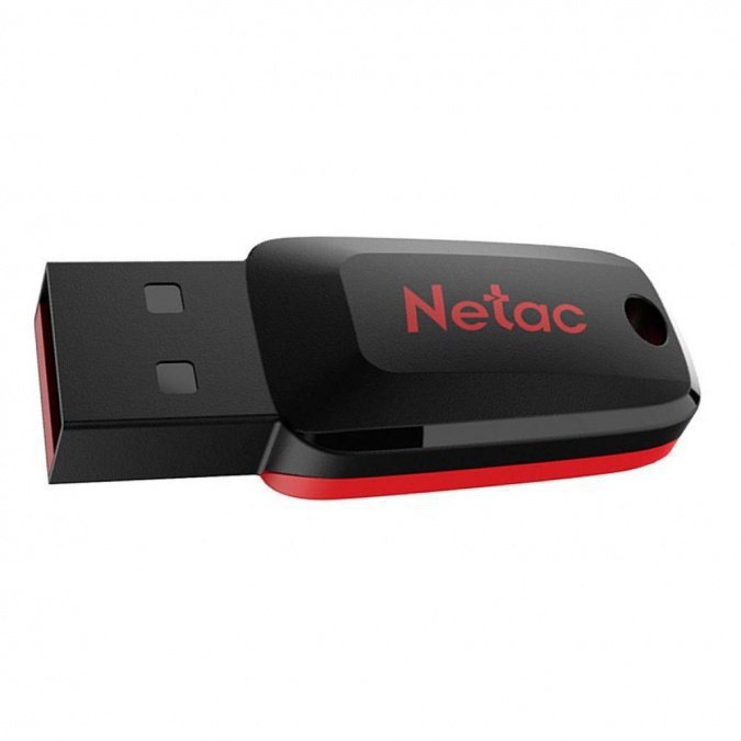 картинка USB Флеш 32GB 2.0 Netac U197/32GB черный от интернет-магазина itsklad.kz