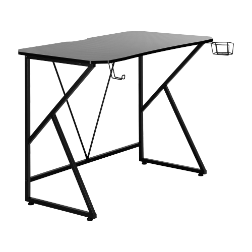 картинка Компьютерный стол Eco Estelar Orbit черный от интернет-магазина itsklad.kz