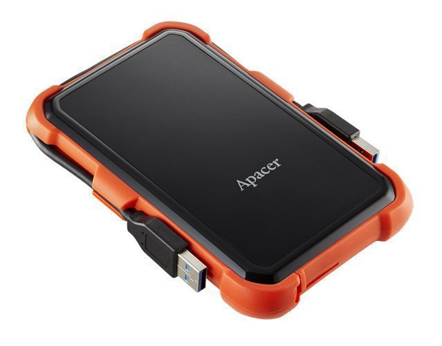 картинка Внешний жесткий диск 2,5 1TB Apacer AP1TBAC630T-1 оранжевый от интернет-магазина itsklad.kz