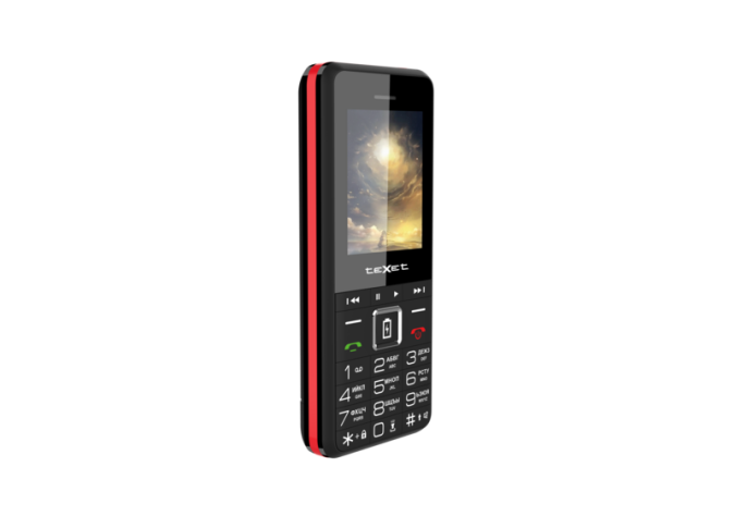 картинка Мобильный телефон Texet TM-D215 черно - красный от интернет-магазина itsklad.kz