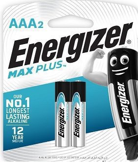 Элемент питания  Energizer ENR MAX PLUS E92/AАA BP2 - 2 штуки в блистере