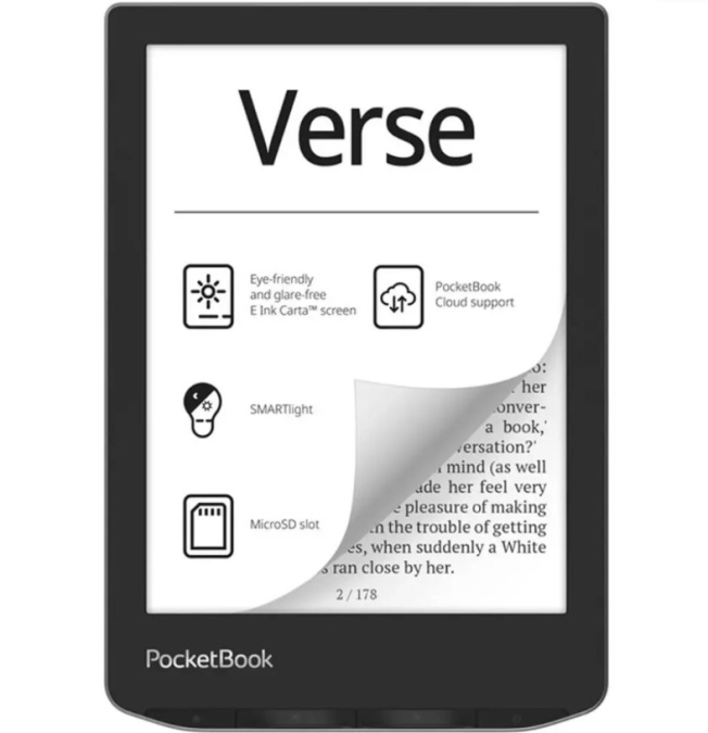 картинка Электронная книга PocketBook PB629-M-CIS серый от интернет-магазина itsklad.kz