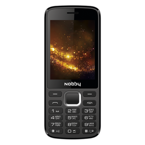 картинка Мобильный телефон Nobby 300 черно-серый от интернет-магазина itsklad.kz
