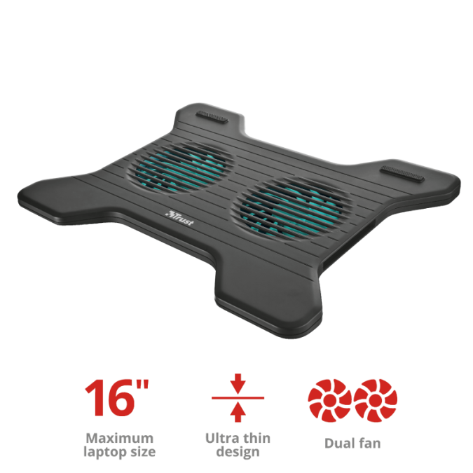 картинка Подставка для ноутбука Trust Notebook Cooling Stand Xstream Breeze от интернет-магазина itsklad.kz