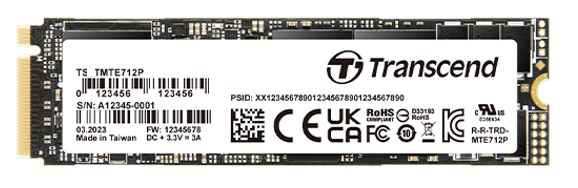 картинка Жесткий диск SSD 256GB Transcend TS256GMTE712P-VS1 M2 от интернет-магазина itsklad.kz
