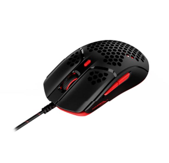 картинка Мышь игровая HyperX Haste HMSH1-A-RD/G (4P5E3AA) черный/красный от интернет-магазина itsklad.kz