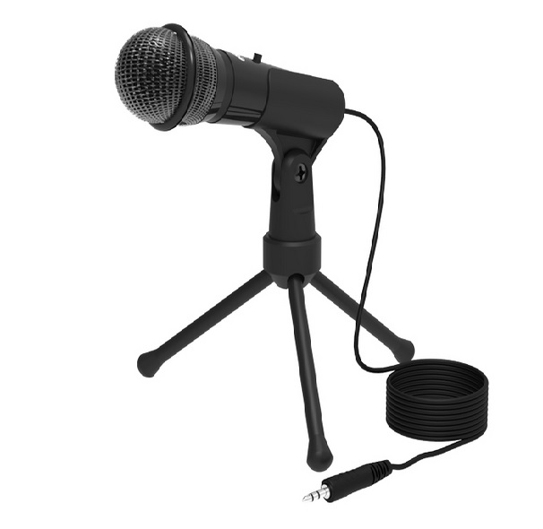 картинка Настольный микрофон Ritmix RDM-120 черный от интернет-магазина itsklad.kz