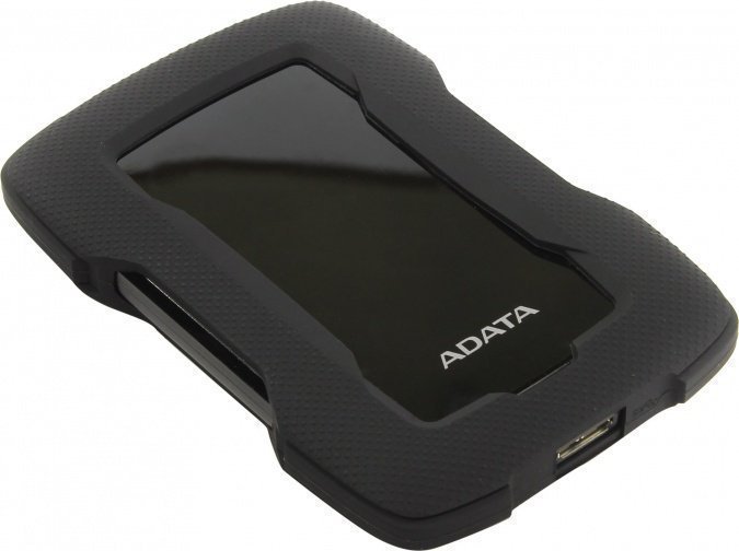 картинка Внешний жесткий диск 2,5 1TB Adata AHD330-1TU31-CBK черный от интернет-магазина itsklad.kz