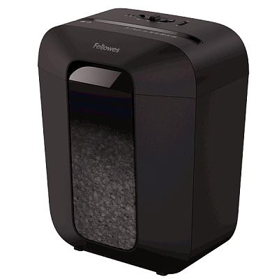 картинка Шредер Fellowes® Powershred® LX41, DIN P-4,  4х12мм, 8 лст., 17 лтр.,  уничт.: скрепки,скобы,карты от интернет-магазина itsklad.kz