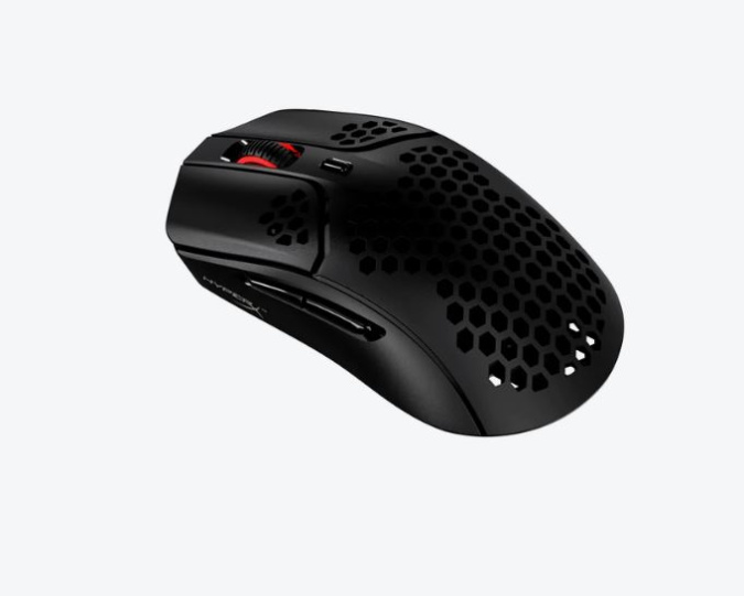 картинка Мышь игровая беспроводная HyperX Haste Wireless HMSH1-B-BK/G (4P5D7AA) черный от интернет-магазина itsklad.kz