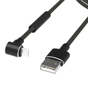 картинка Кабель Ritmix RCC-413 MicroUSB-USB 2 A Gaming черный от интернет-магазина itsklad.kz