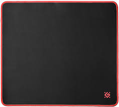 картинка Коврик для мышки игровой Defender Black M 360x270x3 мм, ткань+резина от интернет-магазина itsklad.kz