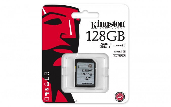 картинка Карта памяти SD 128GB Class 10 U1 Kingston SD10VG2/128GB от интернет-магазина itsklad.kz