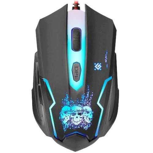 картинка Мышь игровая Defender Skull GM-180L (Коврик в комплекте) от интернет-магазина itsklad.kz