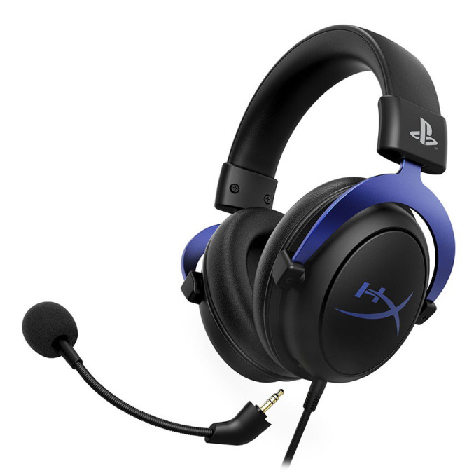 картинка Наушники-гарнитура игровые HyperX HHSC2-FA-BL/E (4P5H9AM#ABB) Cloud Blue PS5 от интернет-магазина itsklad.kz