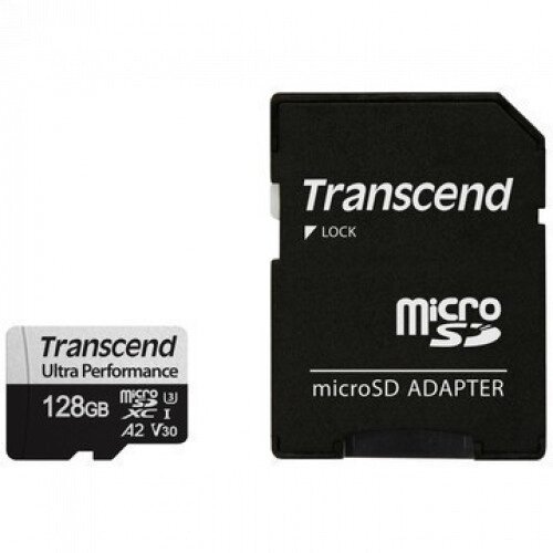 картинка Карта памяти MicroSD 128GB Class 10 U3 Transcend TS128GUSD340S от интернет-магазина itsklad.kz