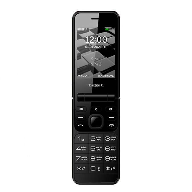 картинка Мобильный телефон Texet TM-405 черный от интернет-магазина itsklad.kz