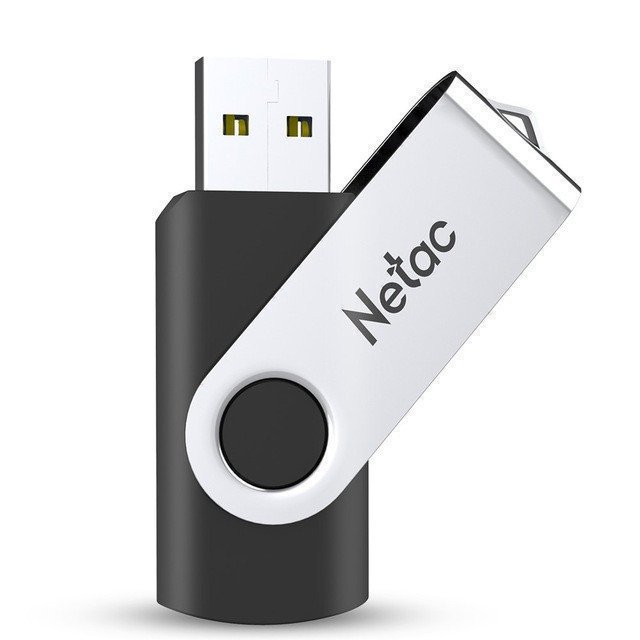 картинка USB Флеш 32GB 2.0 Netac U505/32GB черный-серебро от интернет-магазина itsklad.kz