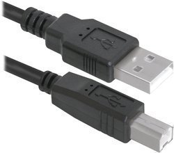 картинка Кабель Defender USB04-10 USB2.0 AM-BM, 3.0м (ДЛЯ ПРИНТЕРА) от интернет-магазина itsklad.kz